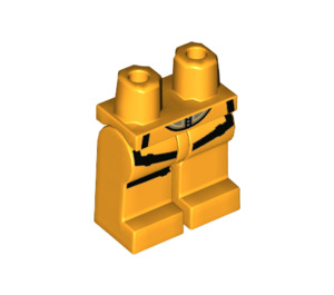 LEGO Bright Light Orange Tracer Minifigure Hips and Legs (3815 / 46922)