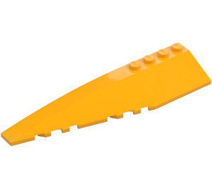 LEGO Lysorange Kile 12 x 3 x 1 Dobbelt Afrundet Venstre (42061 / 45172)