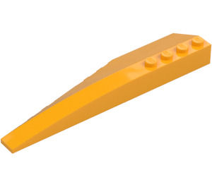 LEGO Leuchtendes helles Orange Keil 12 x 3 x 1 Doppelt Gerundet Rechts (42060 / 45173)