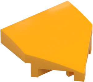 LEGO Bright Light Orange Wedge 2 x 2 x 0.7 with Point (45°) (66956)