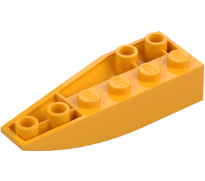 LEGO Bright Light Orange Wedge 2 x 6 Double Inverted Right (41764)