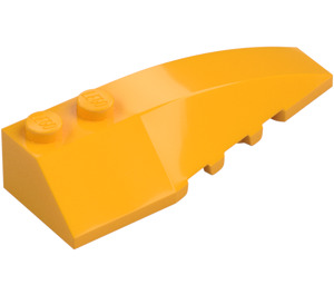 LEGO Bright Light Orange Wedge 2 x 6 Double Right (5711 / 41747)