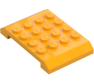 LEGO Bright Light Orange Wedge 4 x 6 x 0.7 Double (32739)