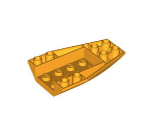 LEGO Helles Licht Orange Keil 6 x 4 Verdreifachen Gebogen Invertiert (43713)