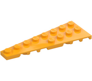 LEGO Kirkkaanvaaleanoranssi Kiila Levy 3 x 8 Siipi Vasen (3544)