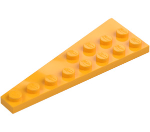 LEGO Naranja claro brillante Cuña Placa 3 x 8 Ala Derecha (3545)