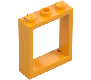 LEGO Bright Light Orange Window Frame 1 x 3 x 3 (51239)