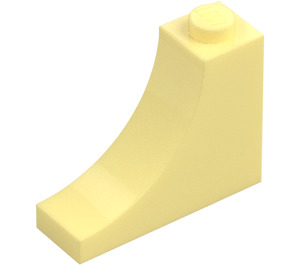 LEGO Bright Light Yellow Arch 1 x 3 x 2 with Inside Bow (18653)