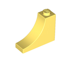 LEGO Bright Light Yellow Arch 1 x 3 x 2 with Inside Bow (18653)