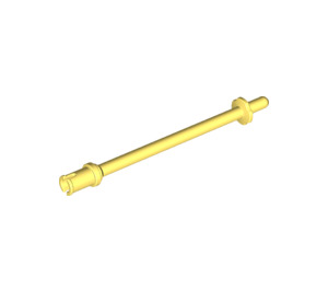 LEGO Bright Light Yellow Bar 7.6 with Stop with Rounded End (2714)