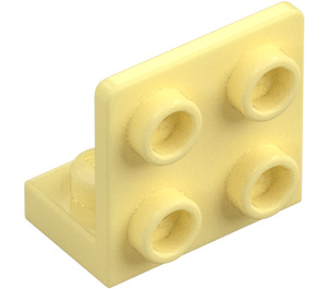 LEGO Amarillo claro brillante Soporte 1 x 2 - 2 x 2 Arriba (99207)