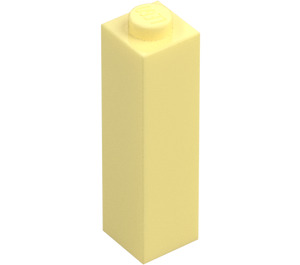 LEGO Světle žlutá Kostka 1 x 1 x 3 (14716)