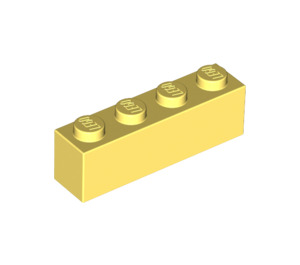 LEGO Jaune clair brillant Brique 1 x 4 (3010 / 6146)
