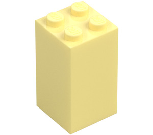 LEGO Helder lichtgeel Steen 2 x 2 x 3 (30145)