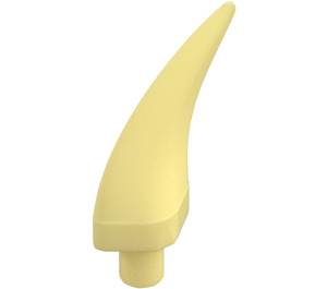 LEGO Bright Light Yellow Claw with 0.5L Bar and 2L Curved Blade (87747 / 93788)