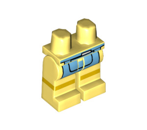 LEGO Bright Light Yellow Diner Waitress Legs (3815 / 14547)