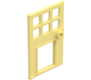 LEGO Giallo chiaro brillante Porta 4 x 6 con Cut Out (79730)