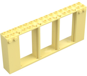 LEGO Bright Light Yellow Door Frame 2 x 16 x 6 (35103)