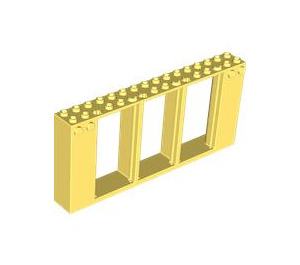 LEGO Jaune clair brillant Porte Cadre 2 x 16 x 6 (35103)