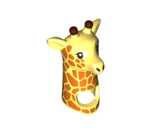 LEGO Helles Hellgelb Giraffe Costume Kopfbedeckung  (49387)