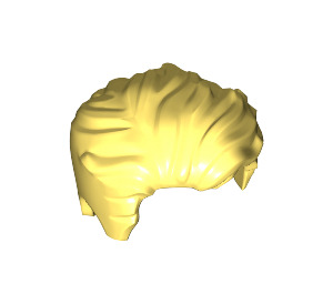 LEGO Bright Light Yellow Hair - Brushed Back Wavy (23186)