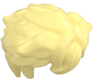 LEGO Bright Light Yellow Hair Tousled and Spiked (25412 / 86754)