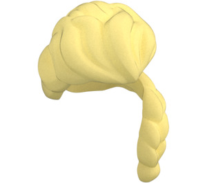 LEGO Bright Light Yellow Hair with Long Braid (41614)