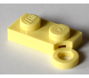 LEGO Jaune clair brillant Charnière assiette 1 x 4 Base (2429)