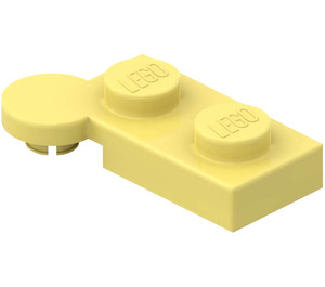 LEGO Leuchtendes Hellgelb Scharnier Platte 1 x 4 oben (2430)