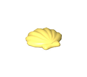 LEGO Helder lichtgeel Icon: Seashell L. Ø14mm (51675)