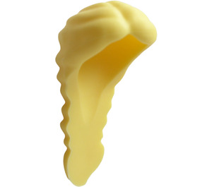LEGO Bright Light Yellow Long Hair with Plait and Parting (15675)