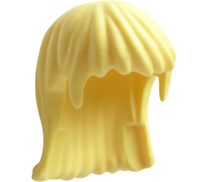 LEGO Jaune clair brillant Longue Droit Cheveux (18639 / 92255)