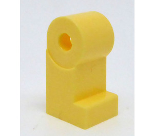 LEGO Světle žlutá Minifigurka Noha, Levý (3817)