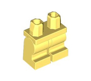 LEGO Jaune clair brillant Minifigure Medium Jambes (37364 / 107007)