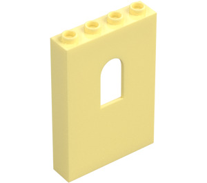 LEGO Bright Light Yellow Panel 1 x 4 x 5 with Window (60808)