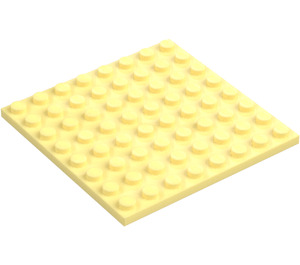 LEGO Bright Light Yellow Plate 8 x 8 (41539 / 42534)