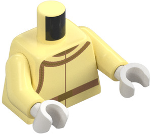 LEGO Bright Light Yellow Prince Charming Minifig Torso (973 / 76382)