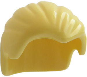 LEGO Bright Light Yellow Short Combed Hair (92081)