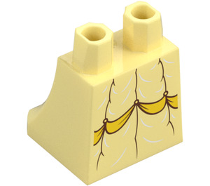 LEGO Giallo chiaro brillante Gonna con Vestito con Ruffles e Giallo Ribbon (36036)