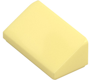 LEGO Bright Light Yellow Slope 1 x 2 (31°) (85984)