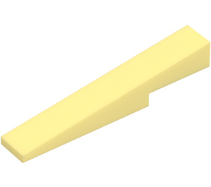 LEGO Jaune Clair Brillant Pente 1 x 6 (10°) (4569)