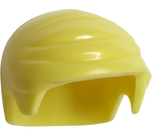 LEGO Jaune clair brillant Smooth Cheveux peigné Sideways (86400 / 99930)