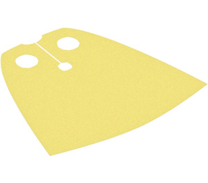 LEGO Bright Light Yellow Standard Cape with Standard Fabric (20458 / 50231)