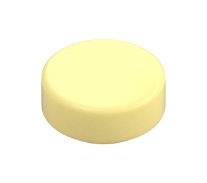 LEGO Bright Light Yellow Tile 1 x 1 Round (35381 / 98138)