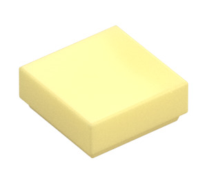 LEGO Amarillo claro brillante Plana 1 x 1 con ranura (3070 / 30039)