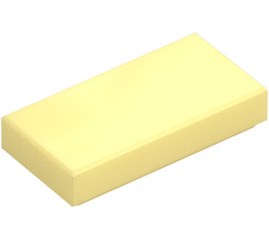 LEGO Bright Light Yellow Tile 1 x 2 with Groove (3069 / 30070)