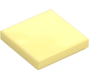 LEGO Bright Light Yellow Tile 2 x 2 with Groove (3068 / 88409)