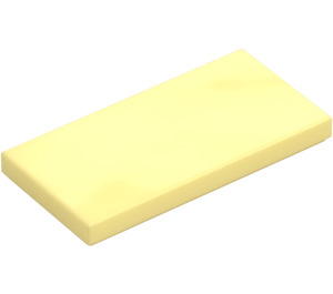 LEGO Bright Light Yellow Tile 2 x 4 (87079)