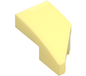 LEGO Bright Light Yellow Wedge 1 x 2 Left (29120)