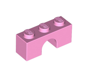 LEGO Leuchtend rosa Bogen 1 x 3 (4490)